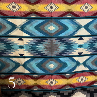 Handgewebte Alpakahaar Decke ca. 2m x 2m