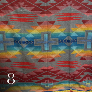 Handgewebte Alpakahaar Decke ca. 2m x 2m