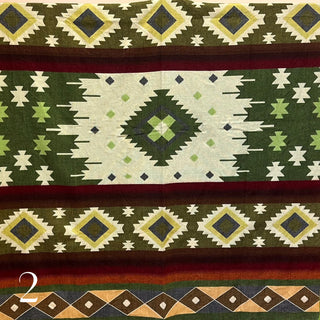 Handgewebte Alpakahaar Decke ca. 2m x 2m
