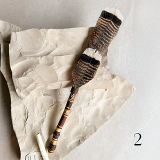 Wild-Truthhahn Räucherfeder