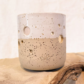 Räucherstövchen Lotus - handgefertigt